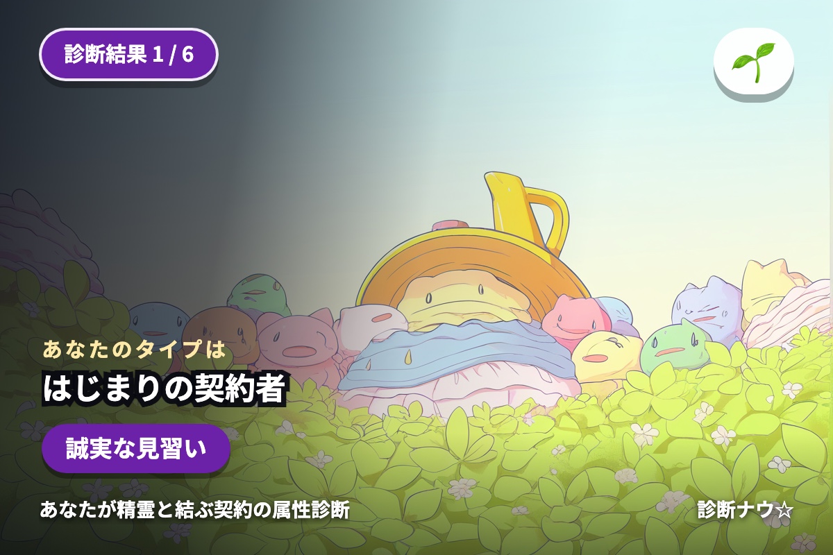 はじまりの契約者