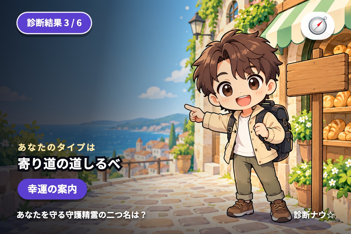 寄り道の道しるべ