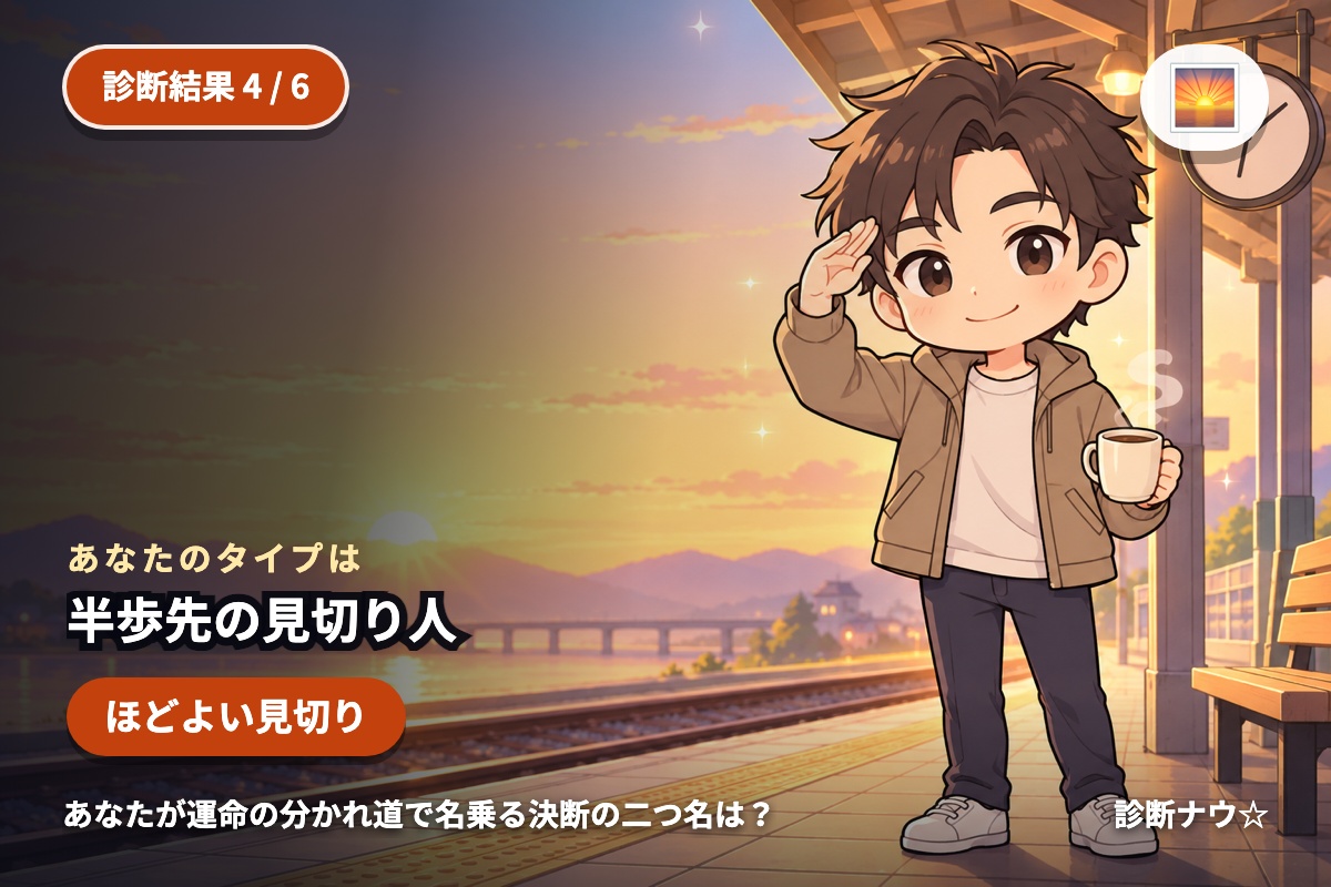 半歩先の見切り人